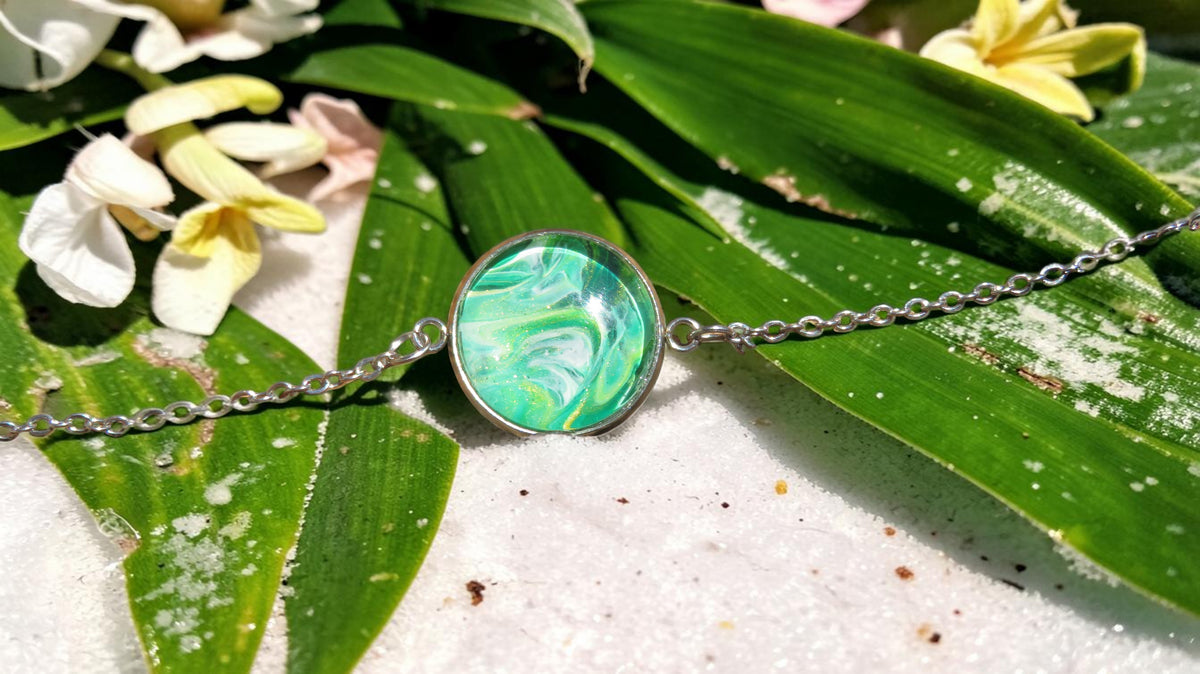 Bracelet "Nymphe des Sources" N°0885