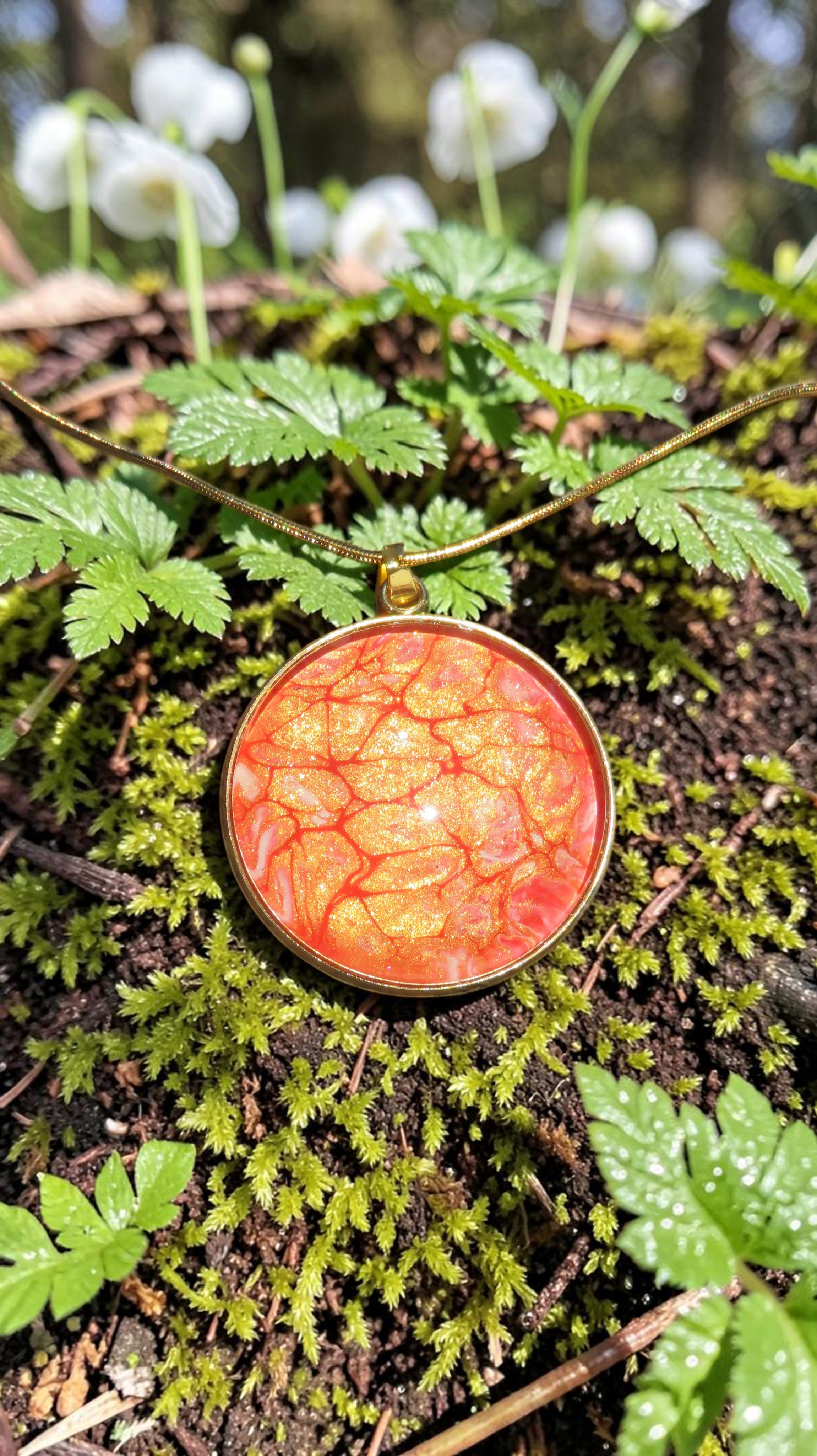 Collier "Fusion Cuivrée" N°0921