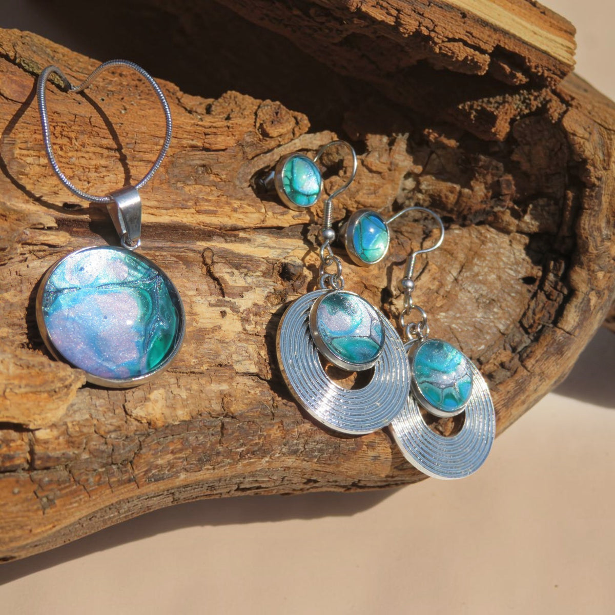 Parure "Brise Polaire" N°0243