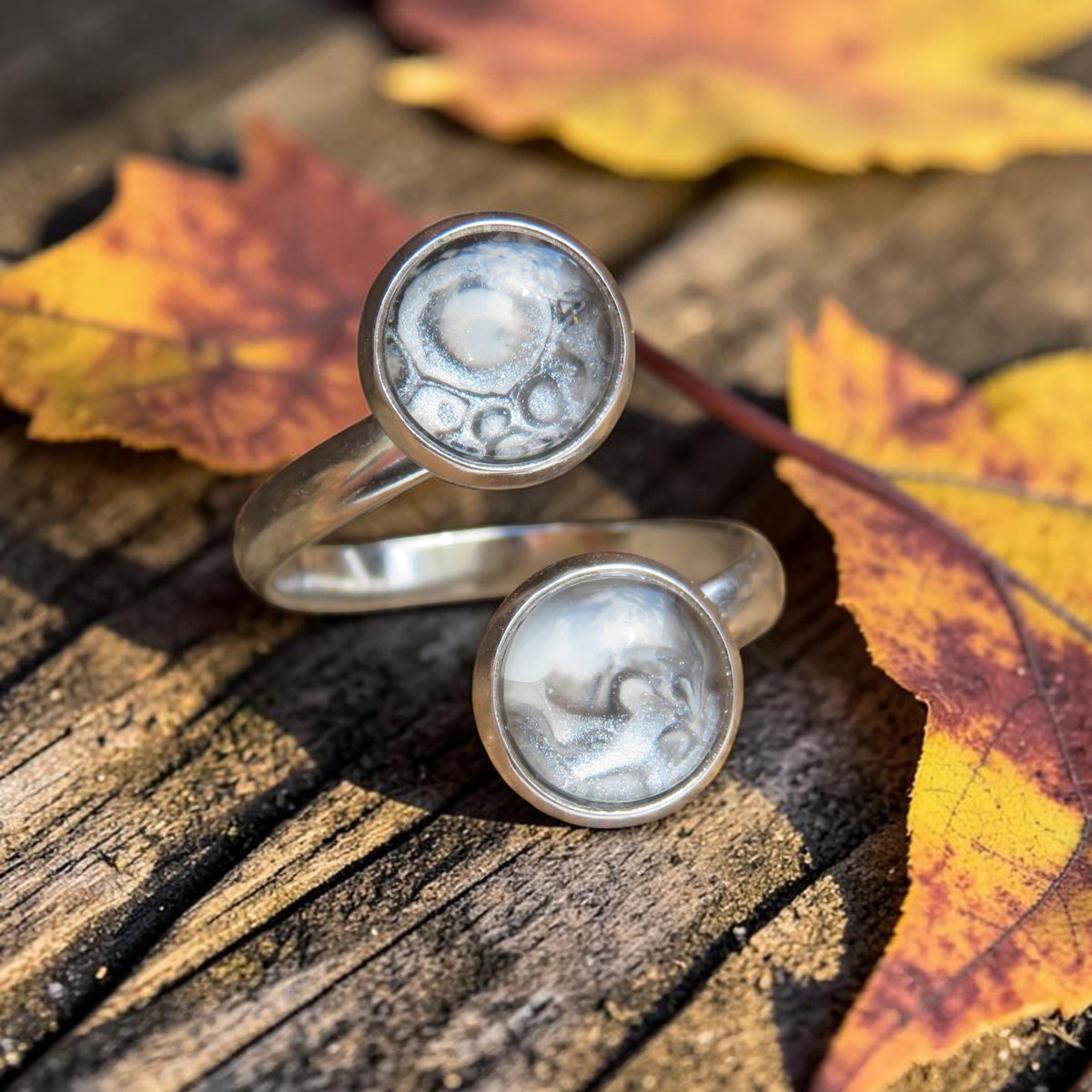 Bague "Voile de Lune" N°0555