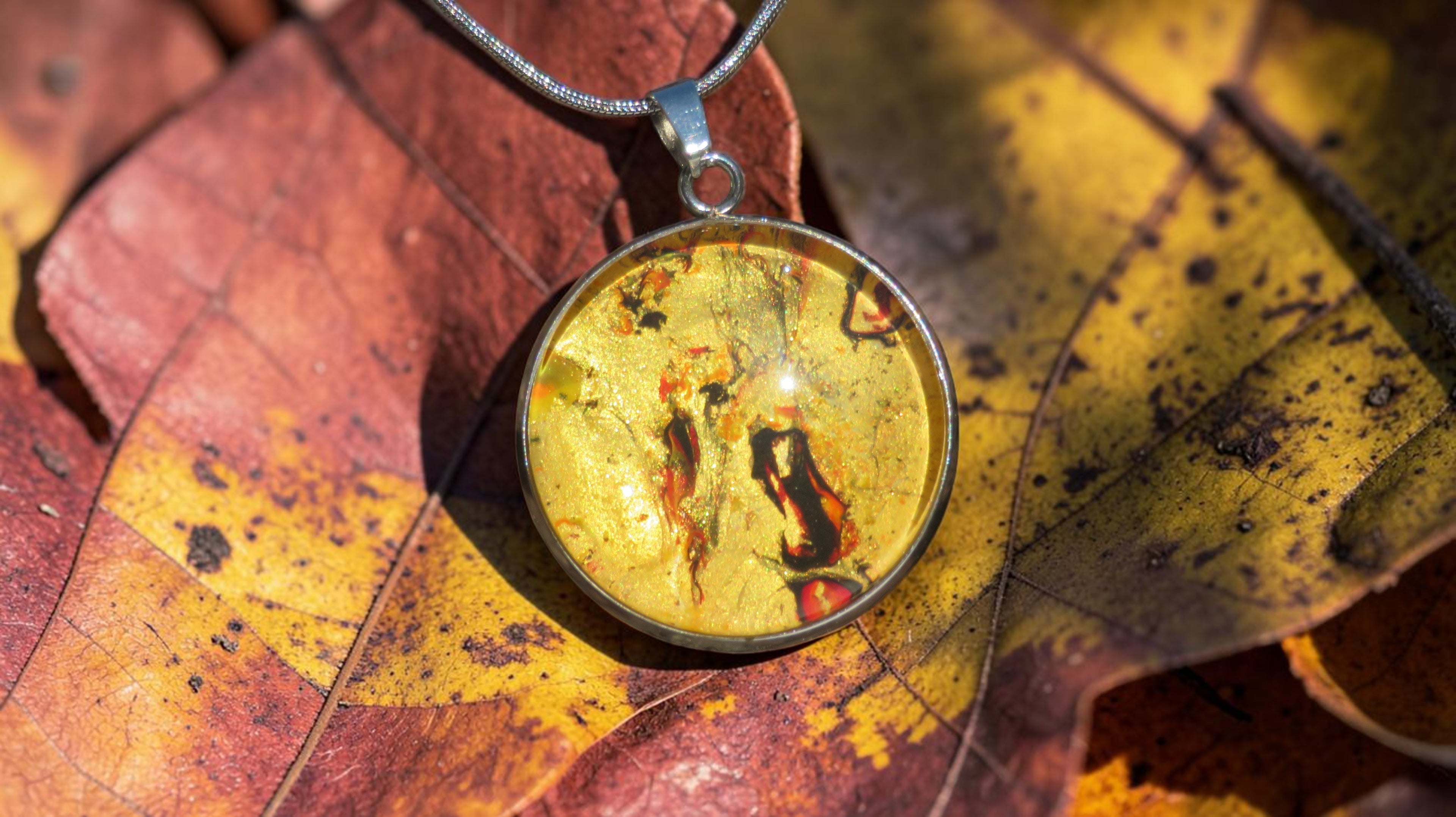 Collier "Or des Profondeurs" N°0329
