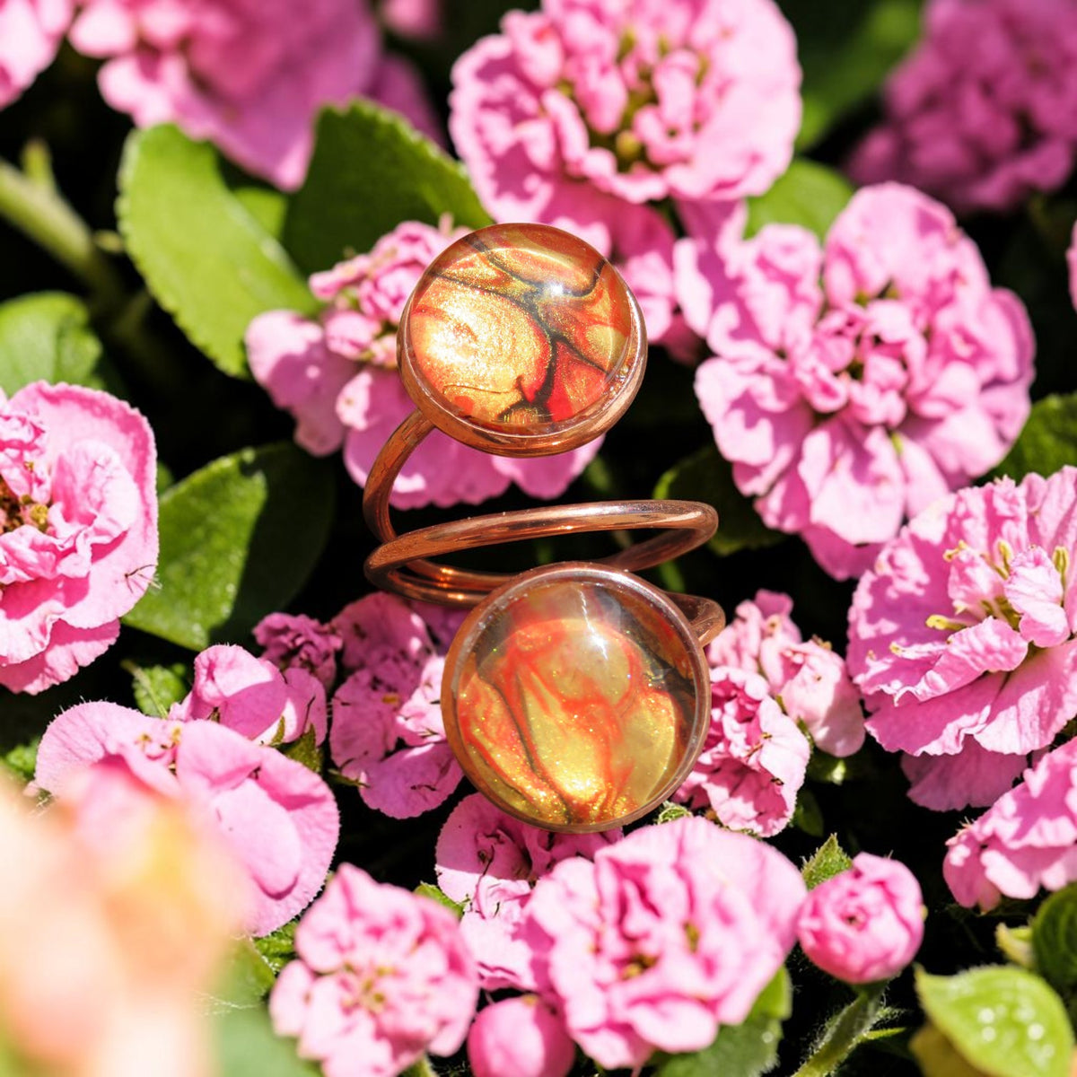 Bague "Cœur de Volcan" N°0955