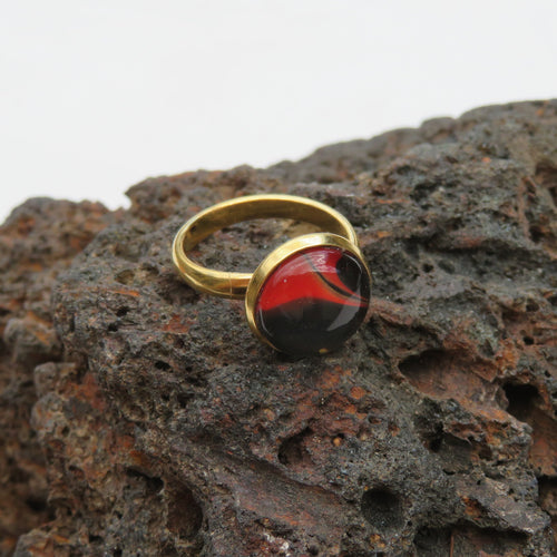 Bague "Rubis Nocturne" N°0597