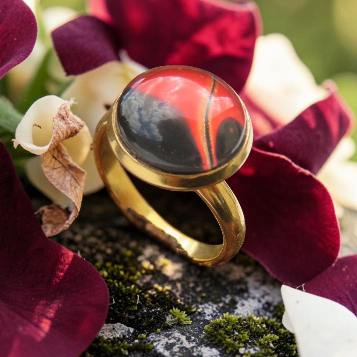 Bague "Rubis Nocturne" N°0597