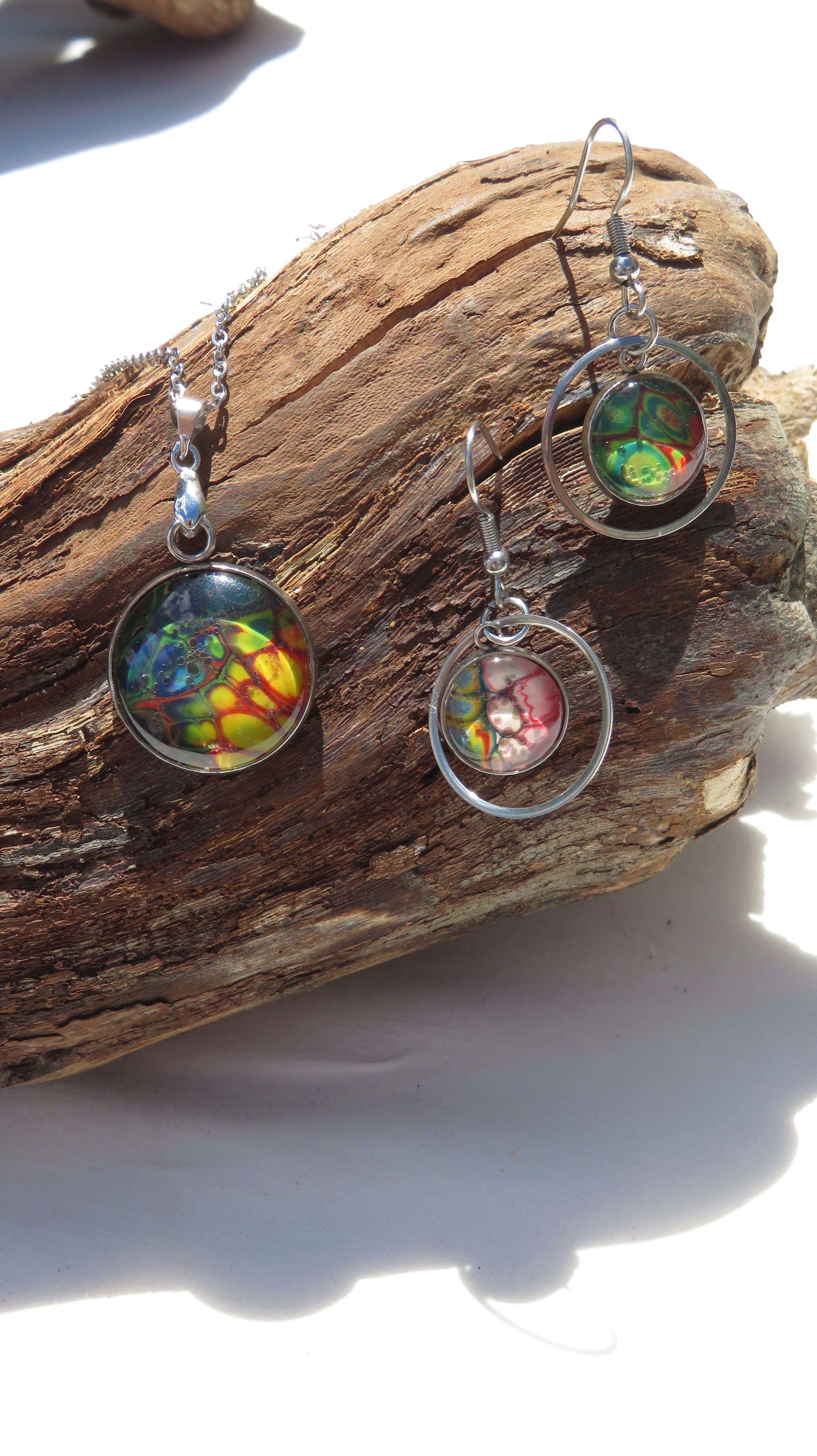 Parure Collier & Boucle oreille N°0043