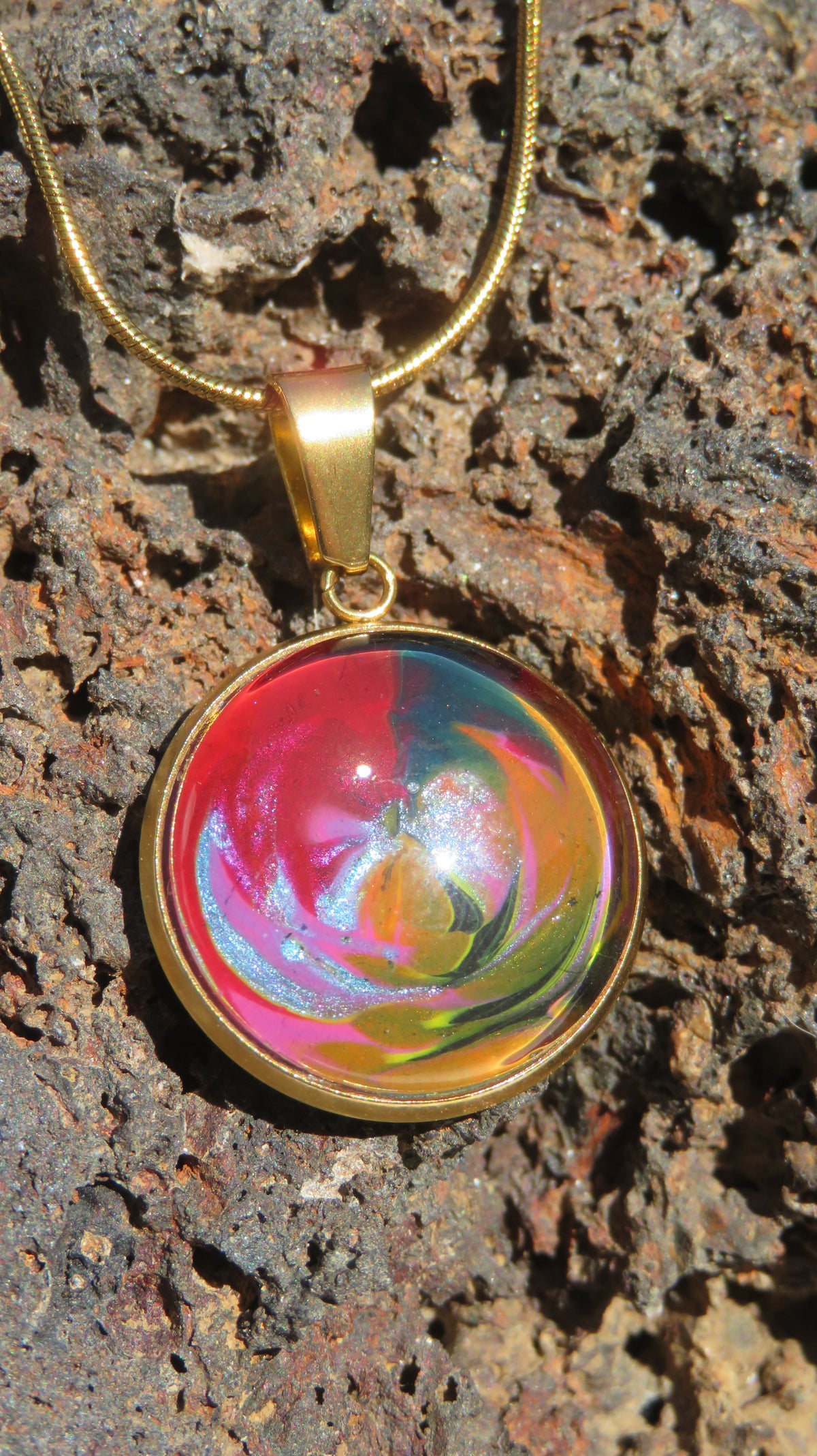 Collier "Aurore de Minuit" N°0880
