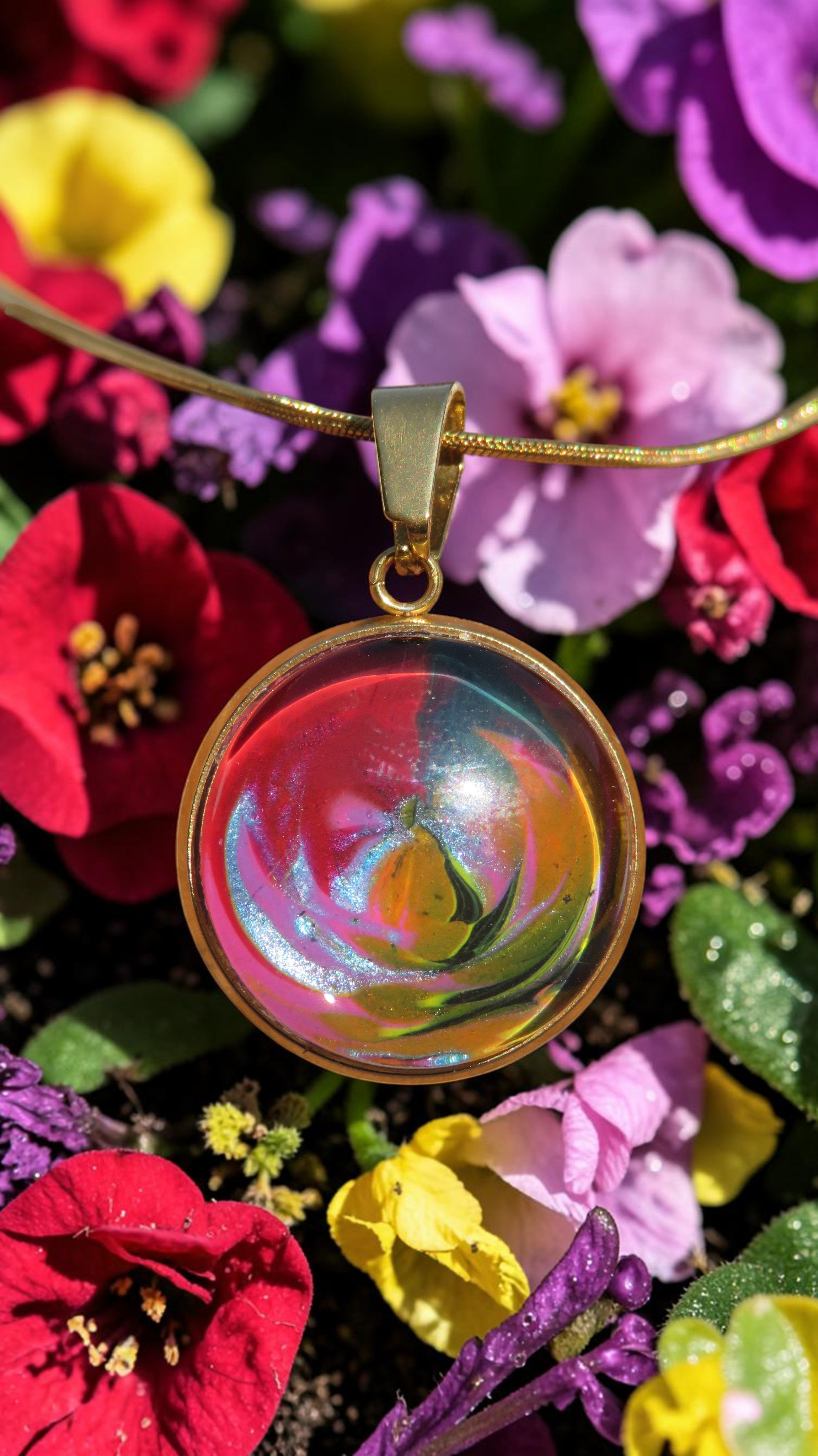 Collier "Aurore de Minuit" N°0880