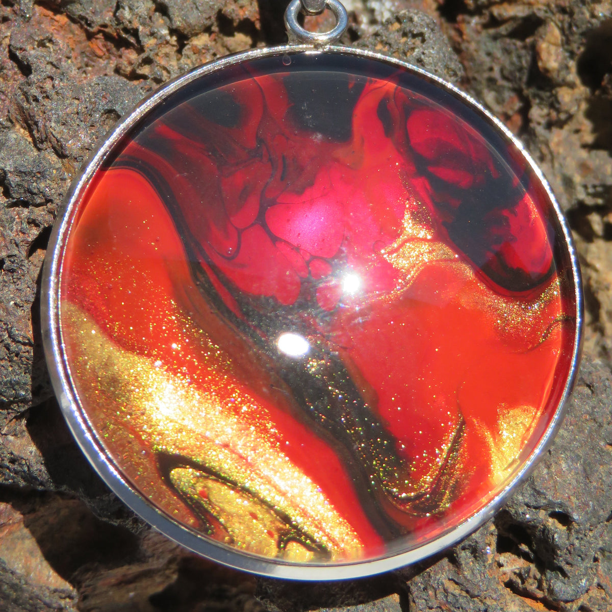 Collier "Magma Précieux" N°0918