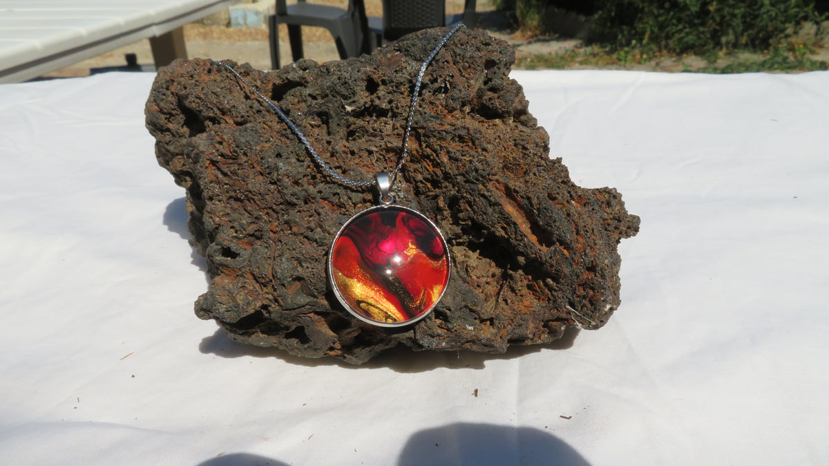 Collier "Magma Précieux" N°0918