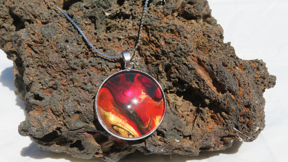 Collier "Magma Précieux" N°0918