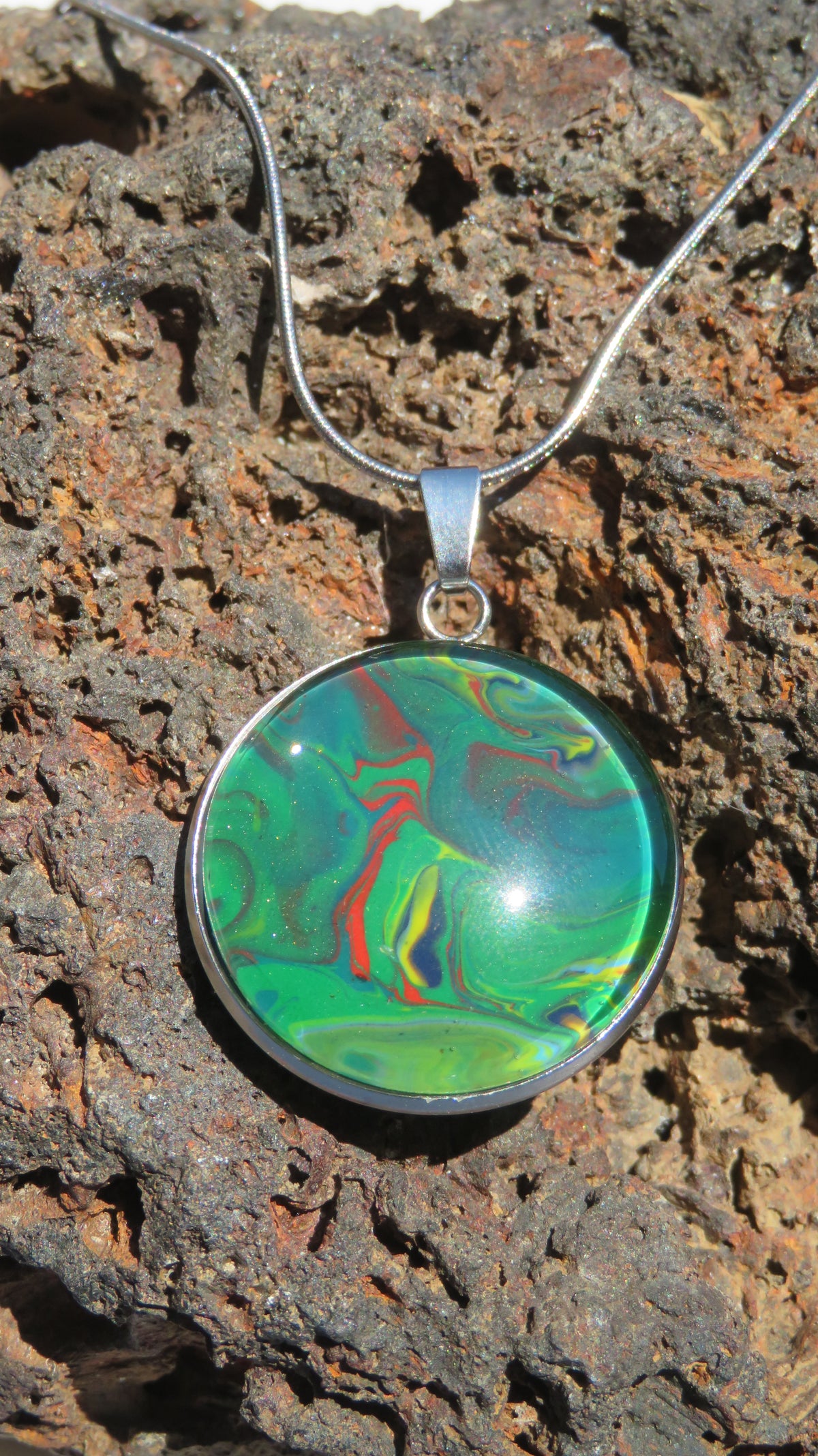 Collier "Éclats de Sous-Bois" N°0204