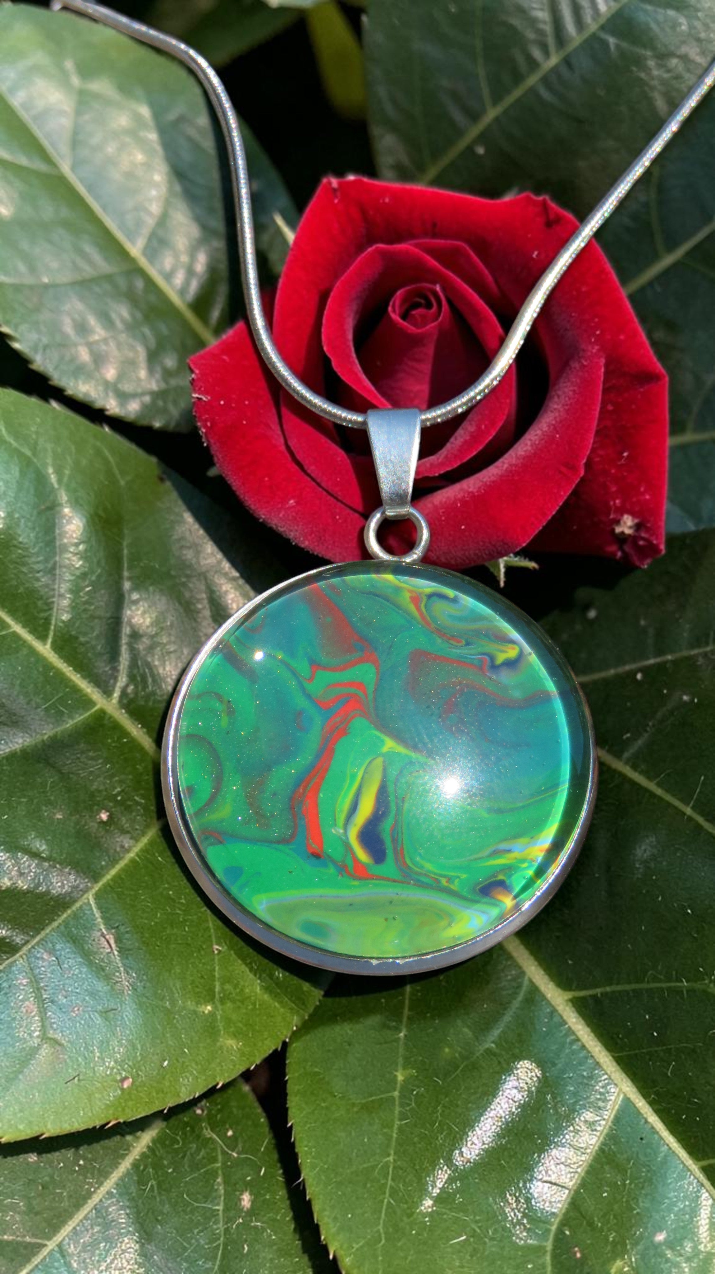 Collier "Éclats de Sous-Bois" N°0204