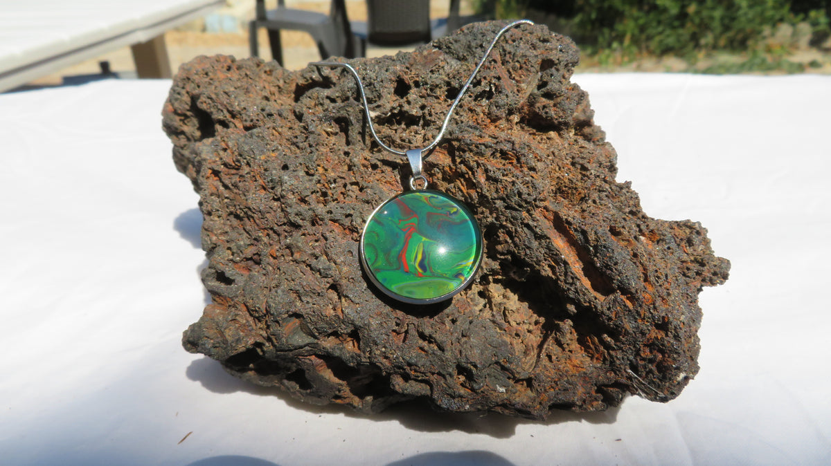 Collier "Éclats de Sous-Bois" N°0204