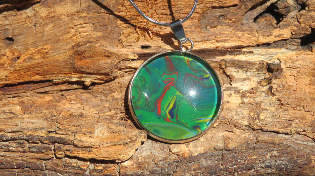 Collier "Éclats de Sous-Bois" N°0204