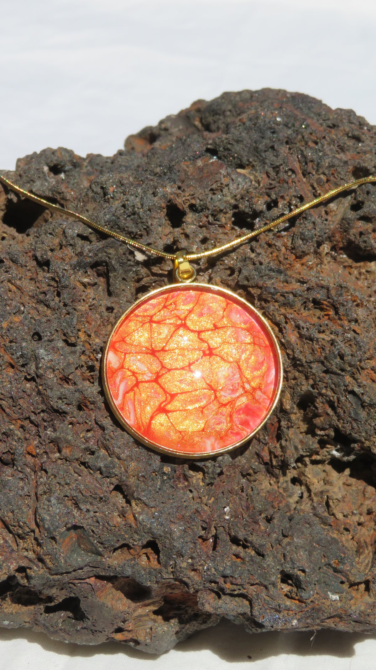Collier "Fusion Cuivrée" N°0921
