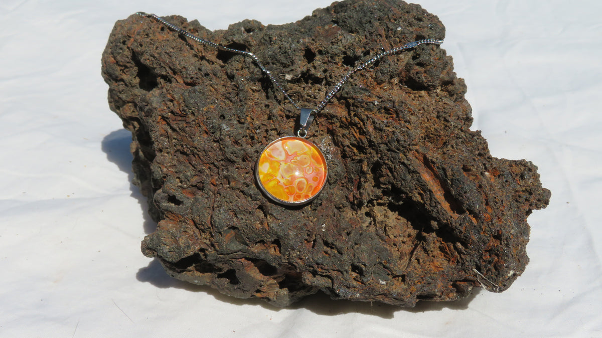 Collier "Soleil Levant" N°0945
