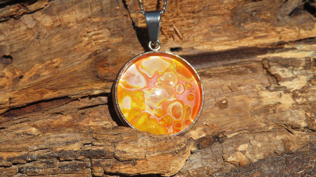 Collier "Soleil Levant" N°0945