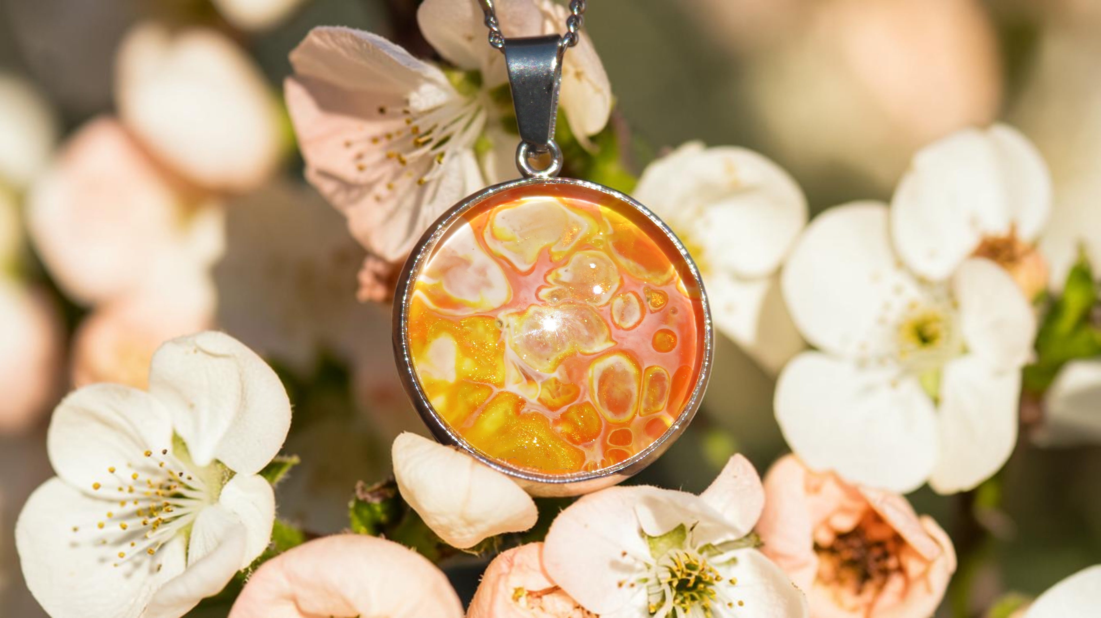 Collier "Soleil Levant" N°0945