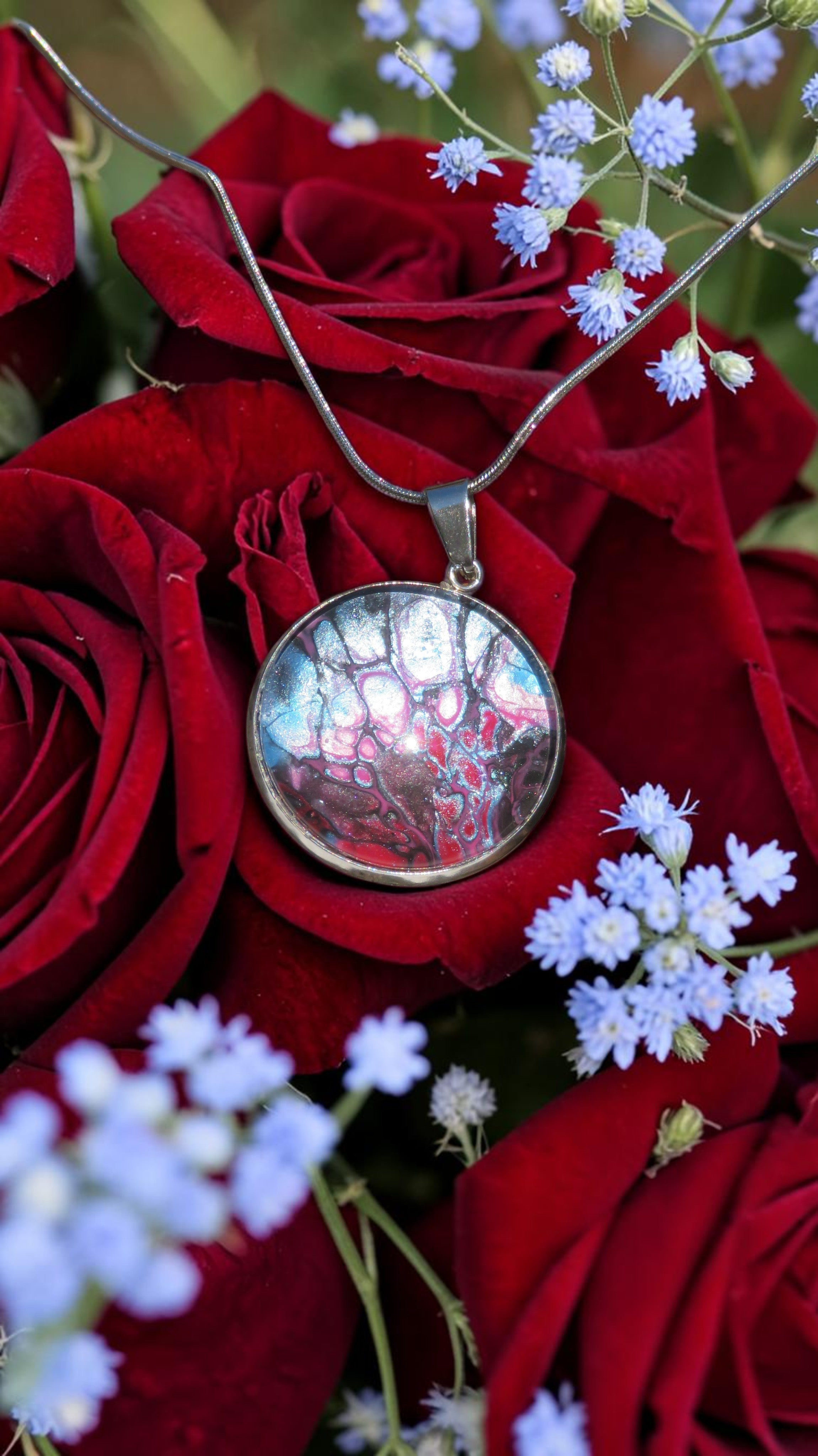 collier "Fusion Cosmique" N°0553