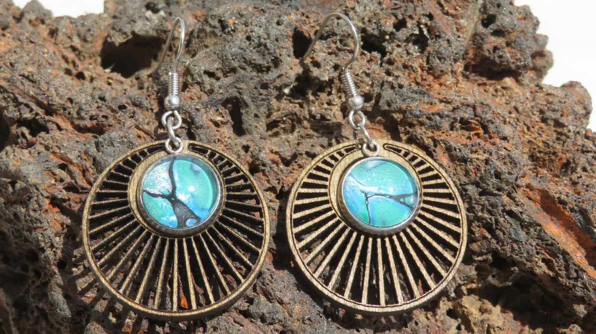 Boucle d'oreille "Alizé" N°0465