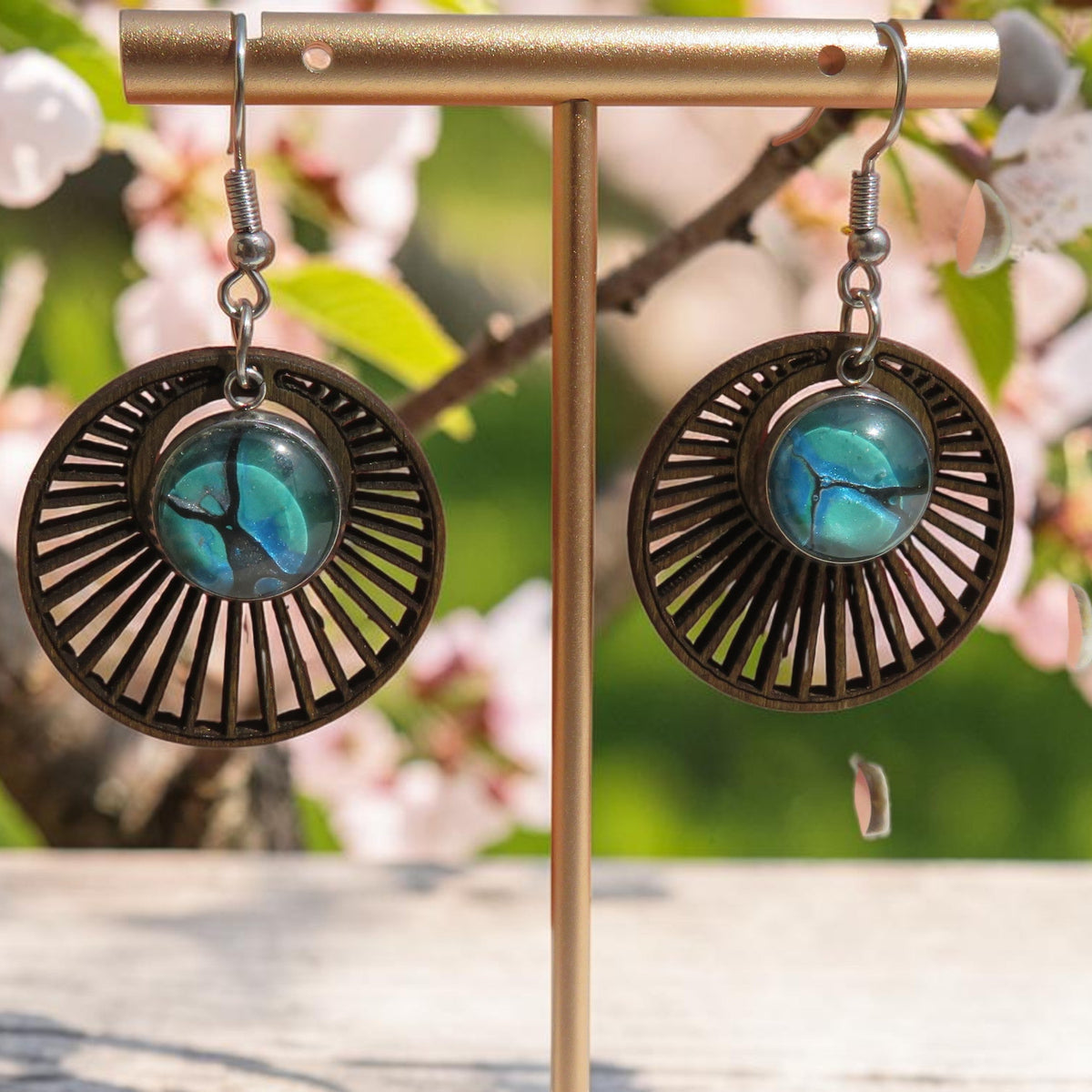 Boucle d'oreille "Alizé" N°0465