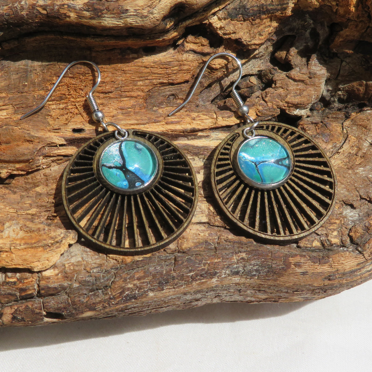 Boucle d'oreille "Alizé" N°0465