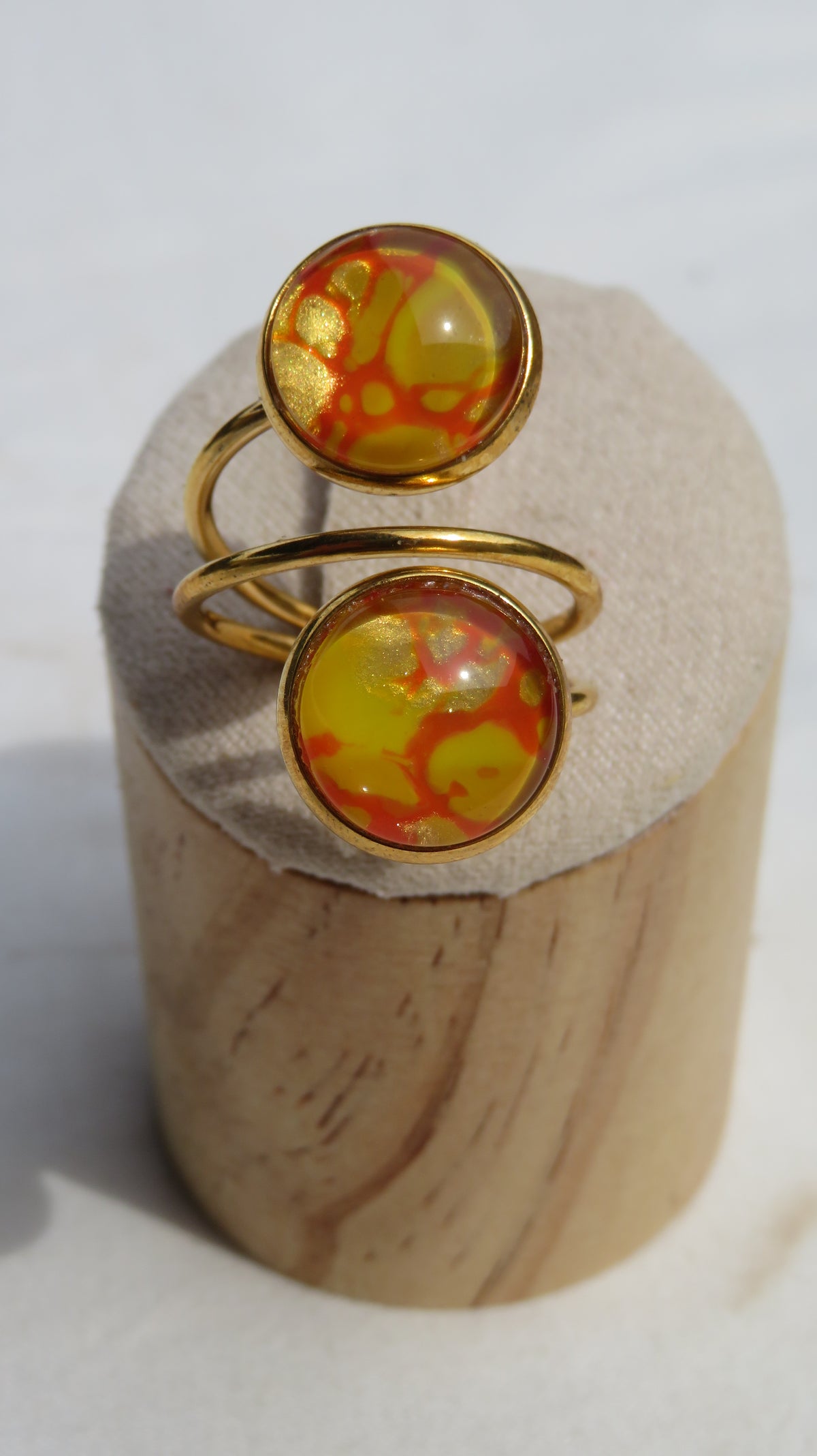 Bague "Halo Solaire" N°0953