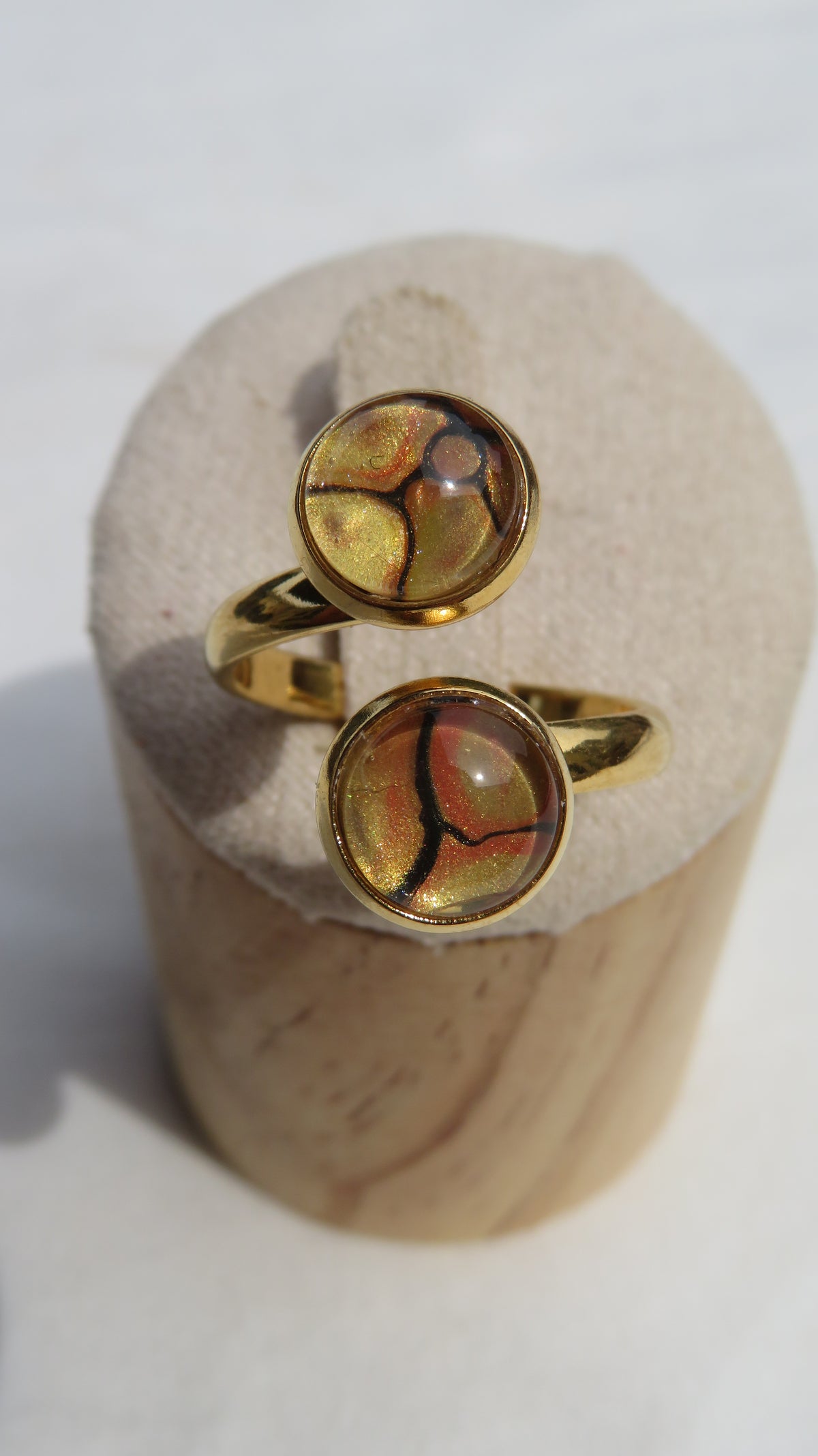 Bague "Mosaïque d’Or" N°0506