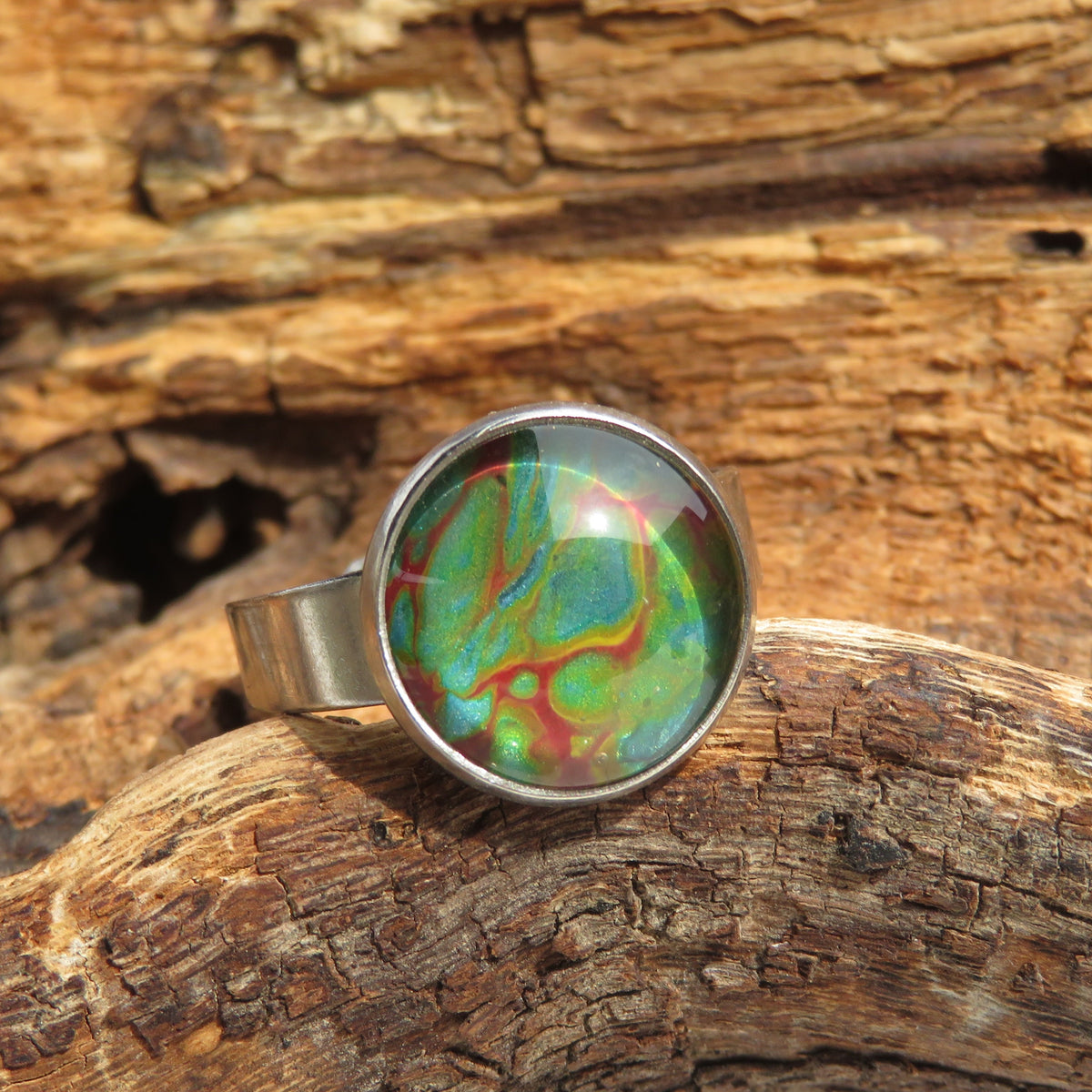 Bague "Souffle de la Jungle" N°0282