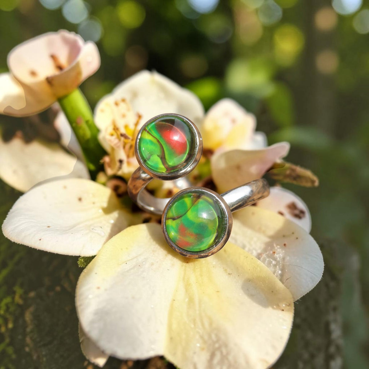 Bague "Jungle Émeraude" N°0593