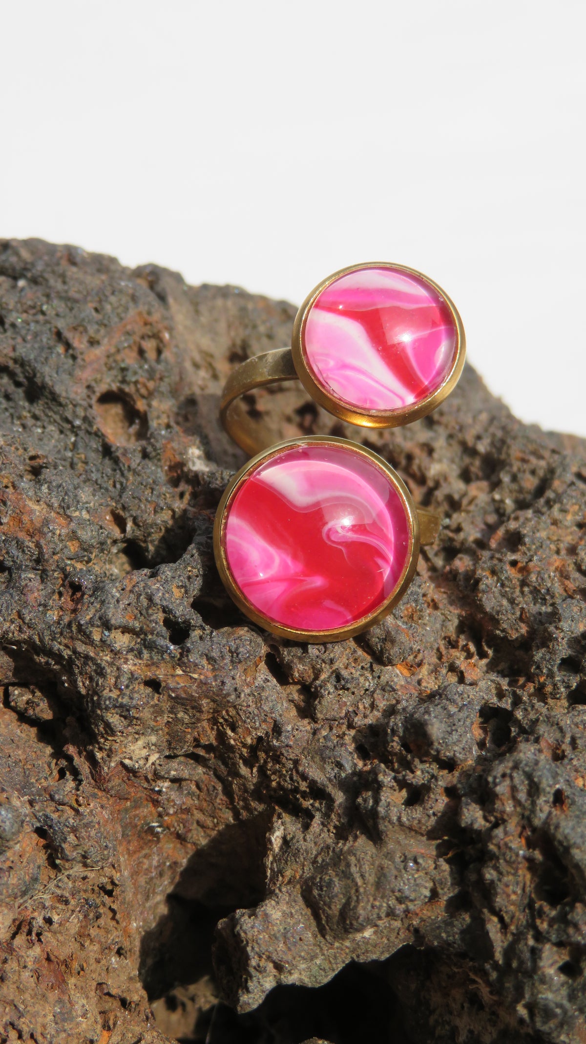 Bague "Rose Passion" N°0647