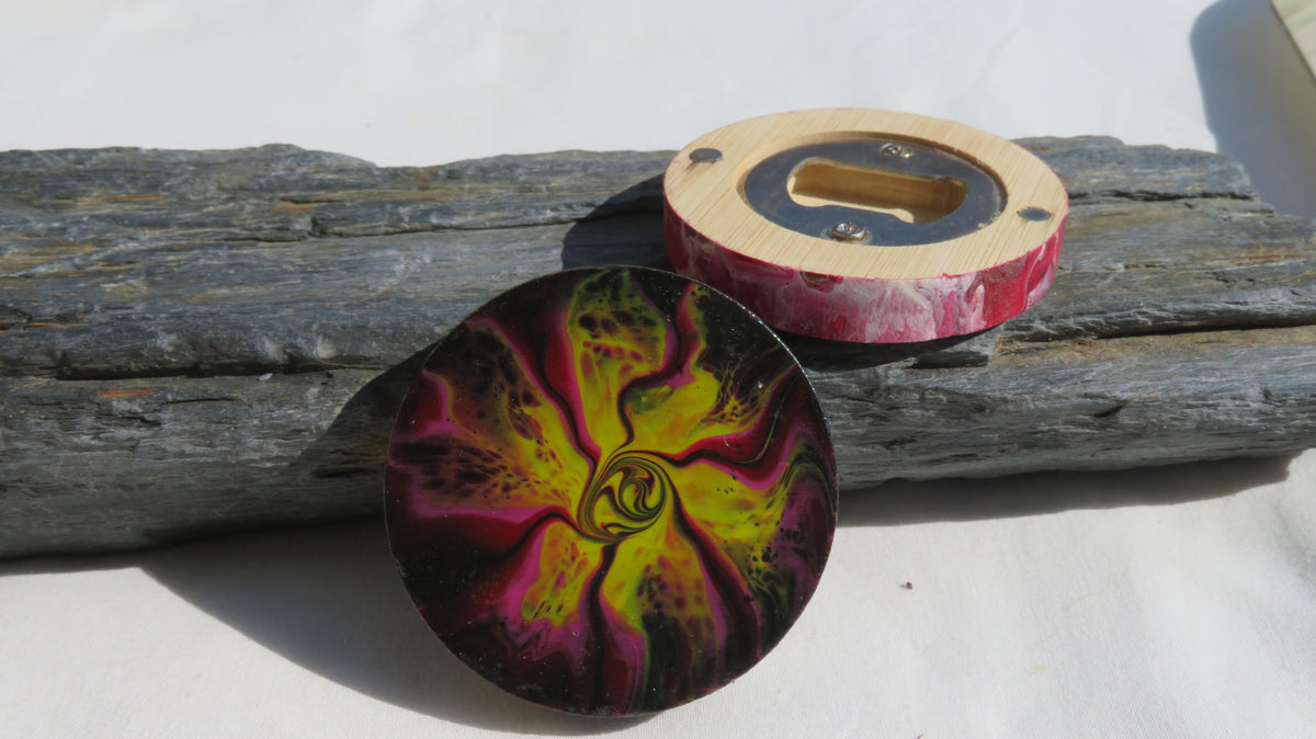Décapsuleur magnétique "Hypnose Colorée"