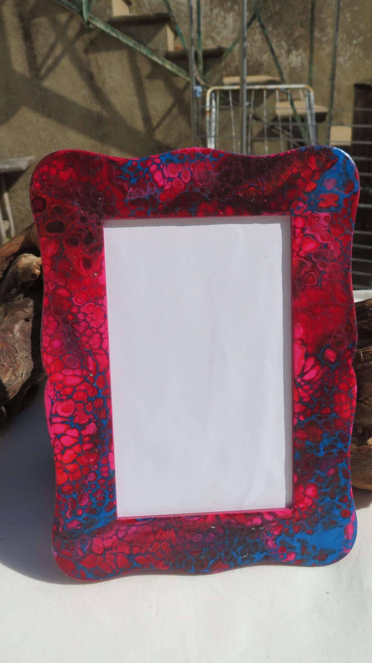 Cadre photo "Rouge Cosmos"