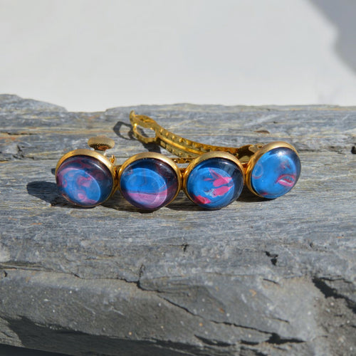 Barrette à cheveux "Ciel de Coton"