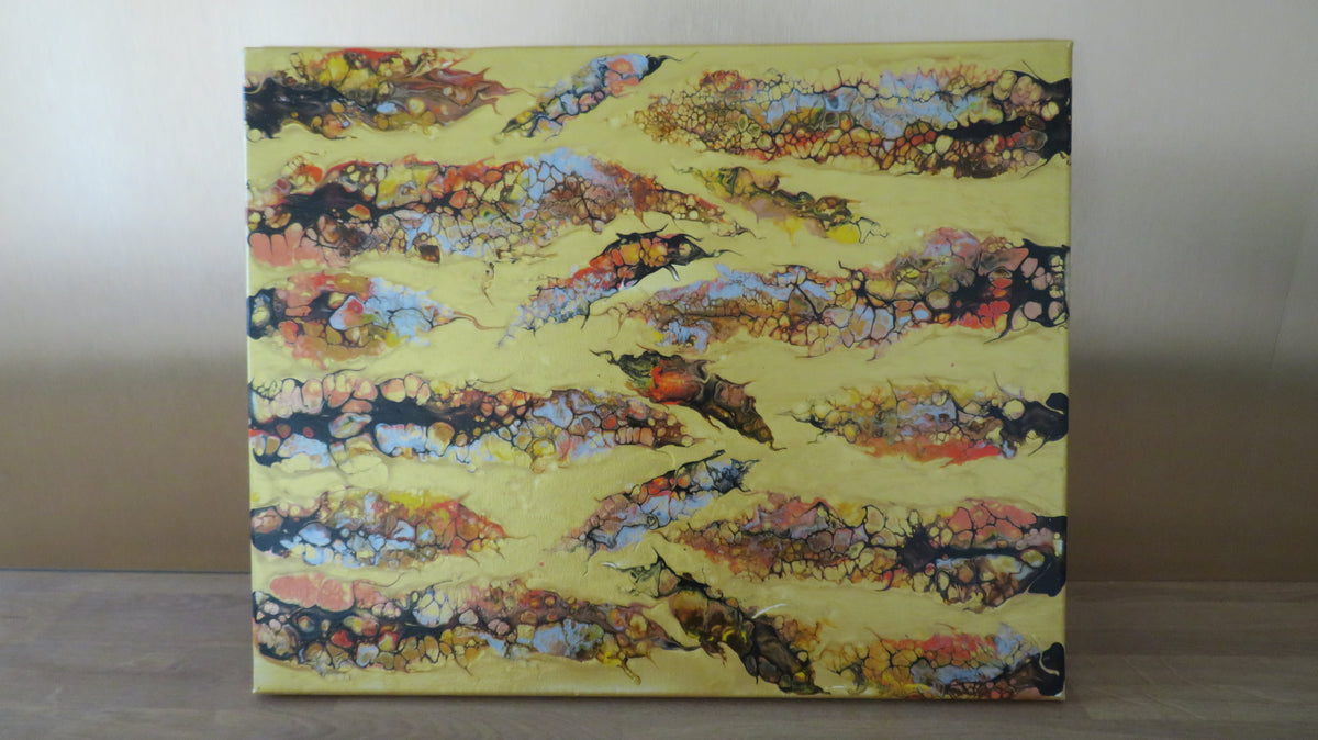 Tableau "Veines d'Ambre"