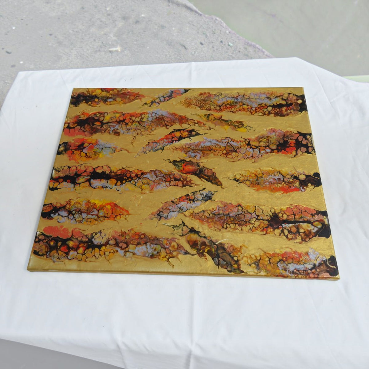 Tableau "Veines d'Ambre"