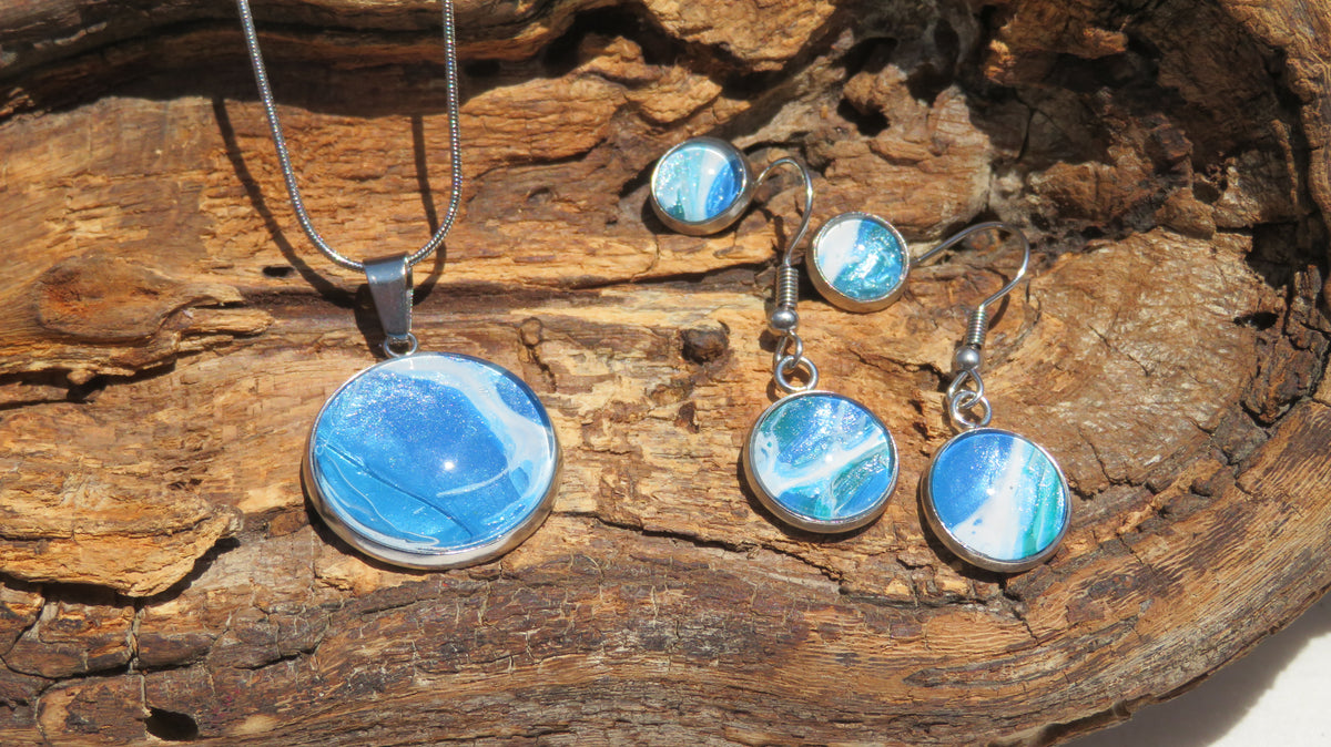 Parure "Souffle des Glaciers" N°0242