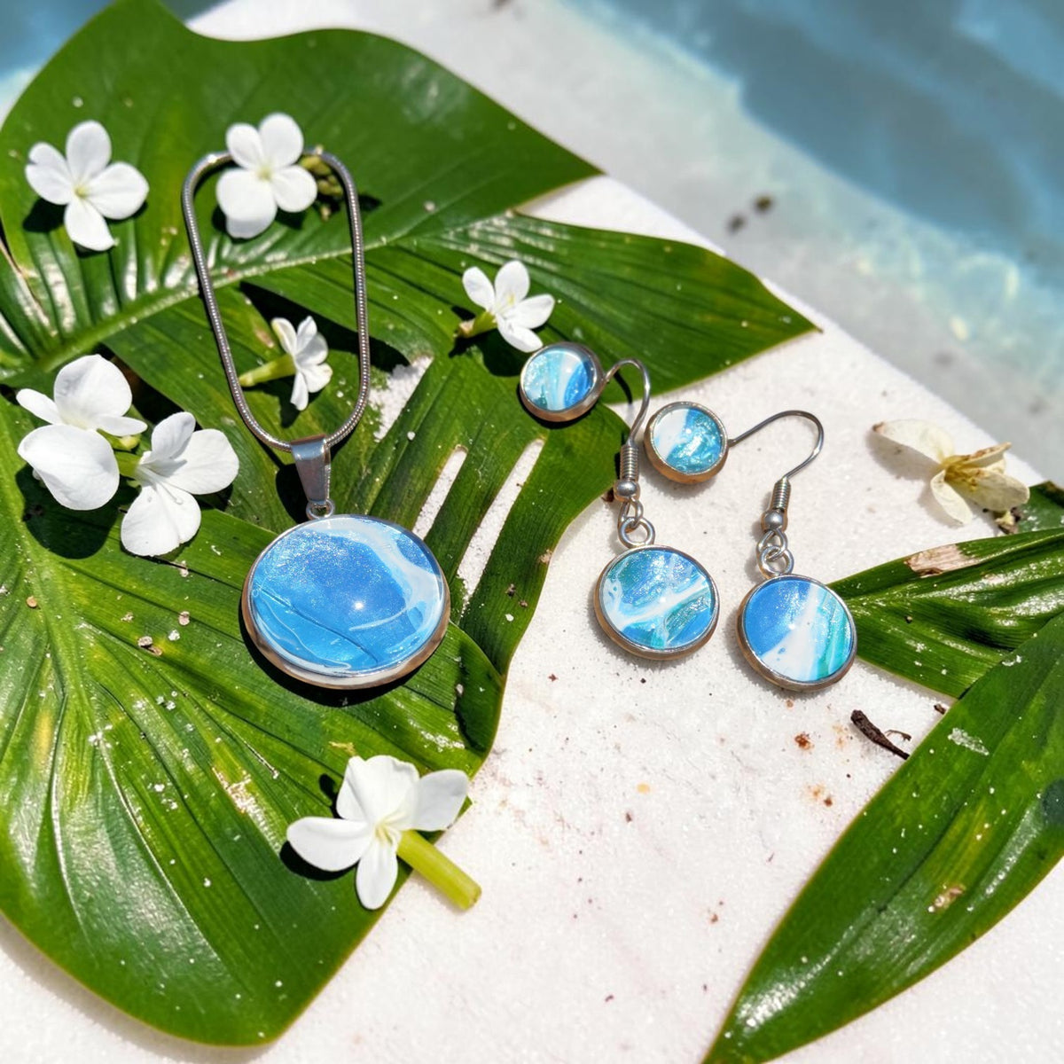 Parure "Souffle des Glaciers" N°0242