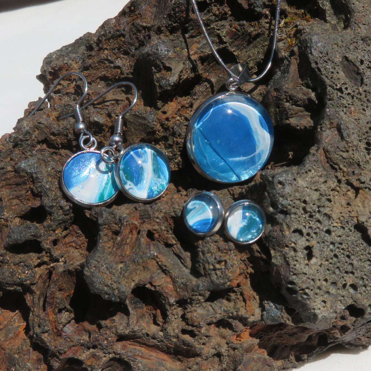 Parure "Souffle des Glaciers" N°0242