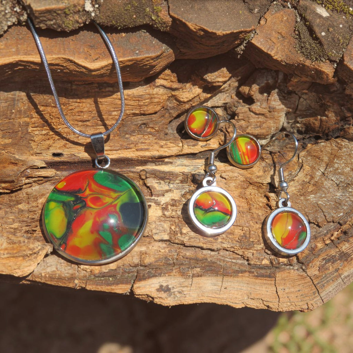 Parure "Soleil des Caraïbes" N°0163