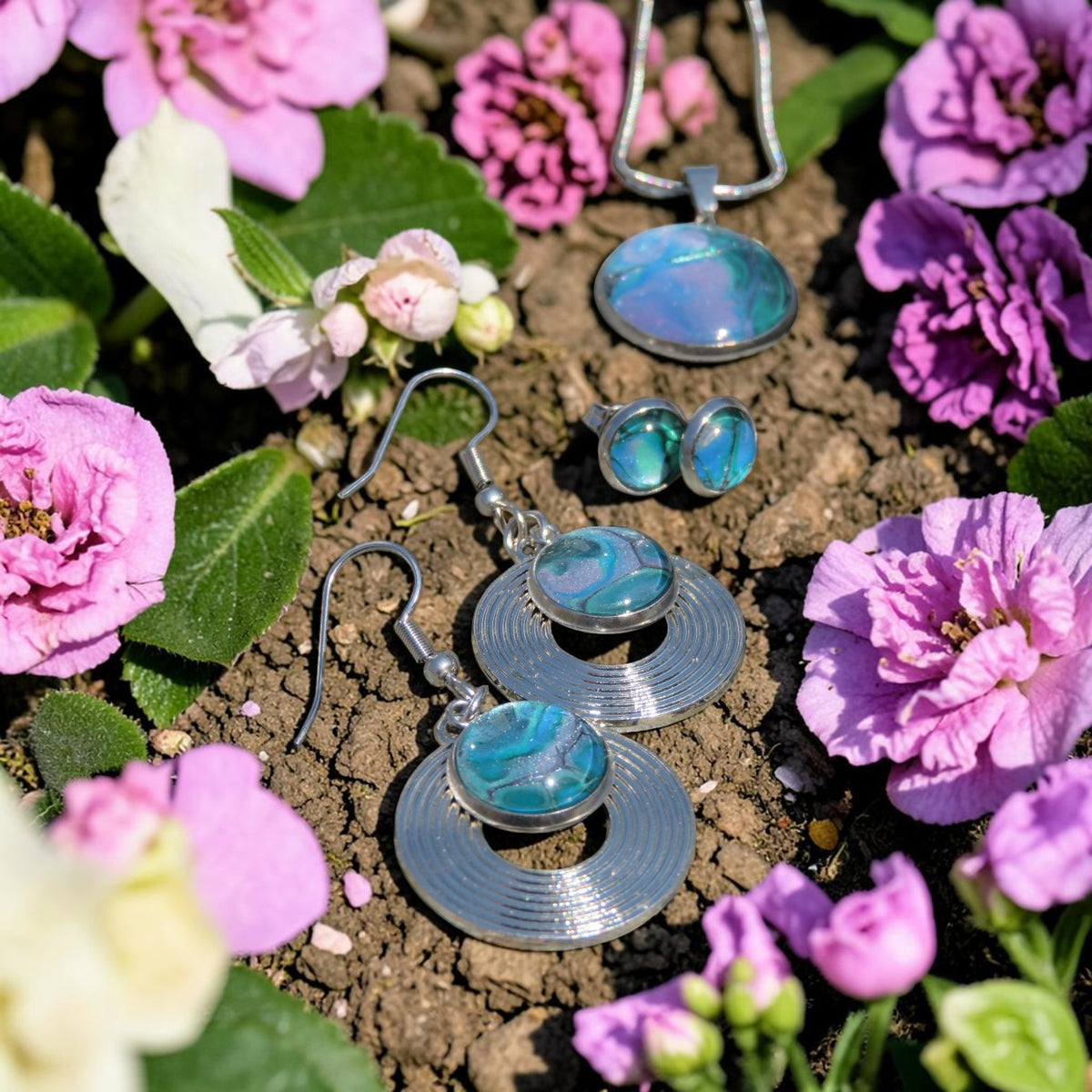 Parure "Brise Polaire" N°0243