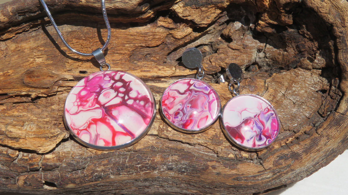 Parure "Tendresse Florale" N°1042