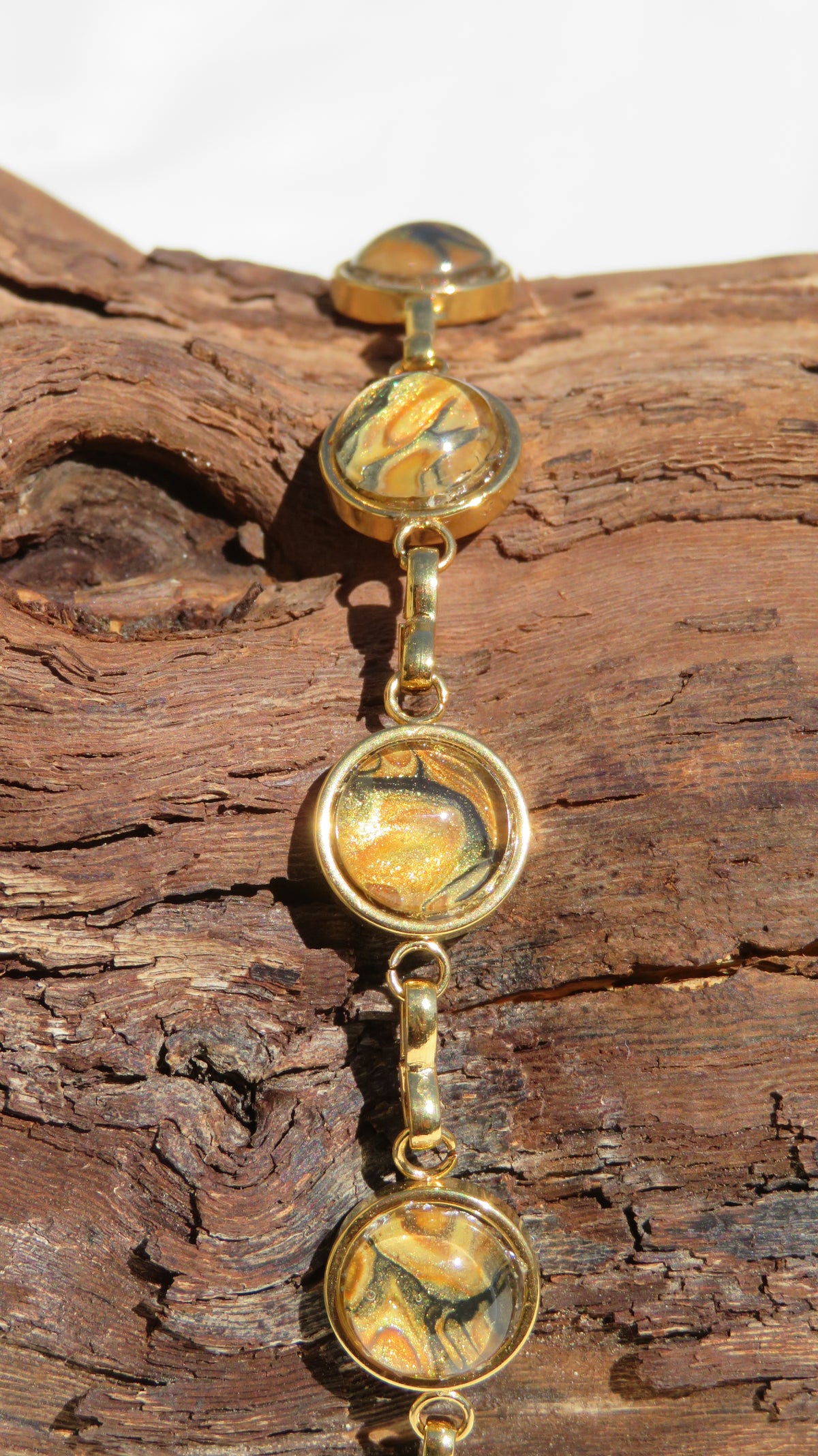 Bracelet "Mouvements d’Or" N°0722