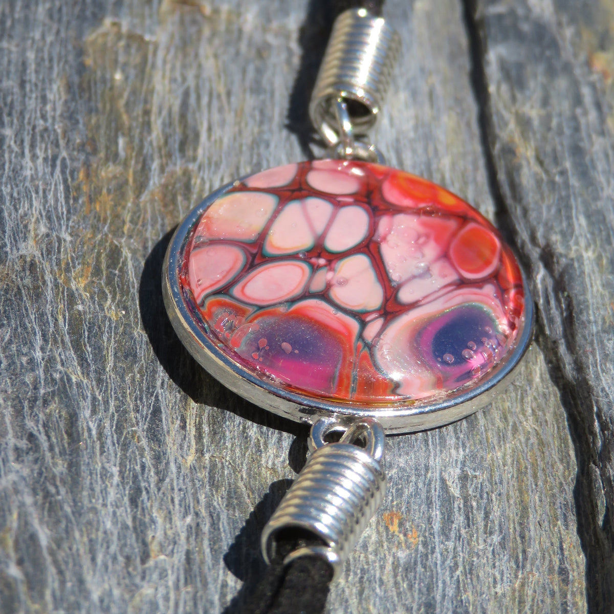 Bracelet "Cosmos Corallien" N°0041