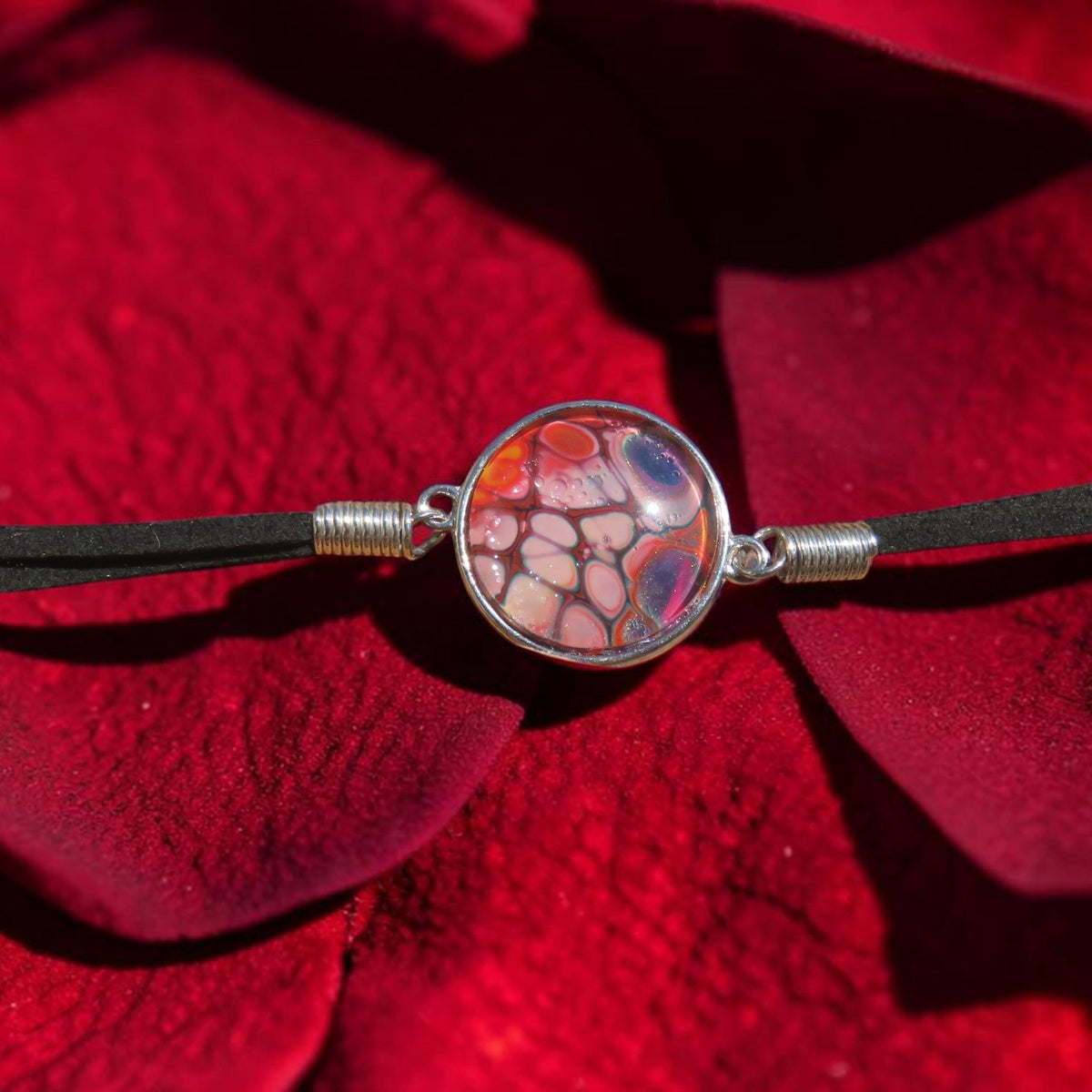 Bracelet "Cosmos Corallien" N°0041