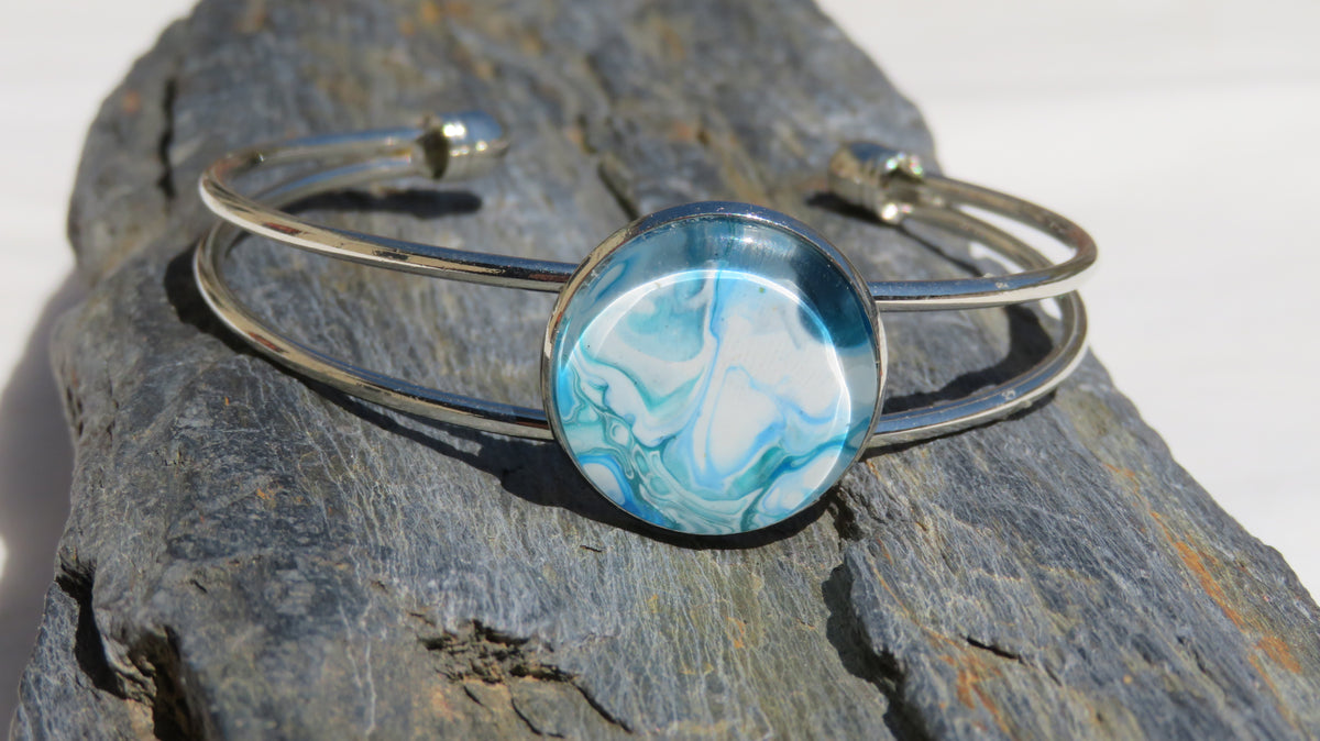 Bracelet "Reflets d'Écume" N°1017