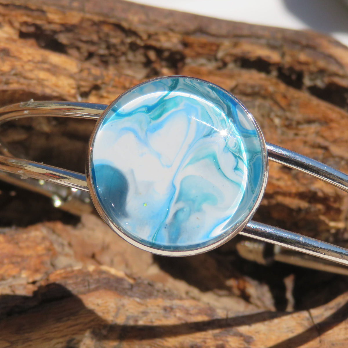 Bracelet "Reflets d'Écume" N°1017