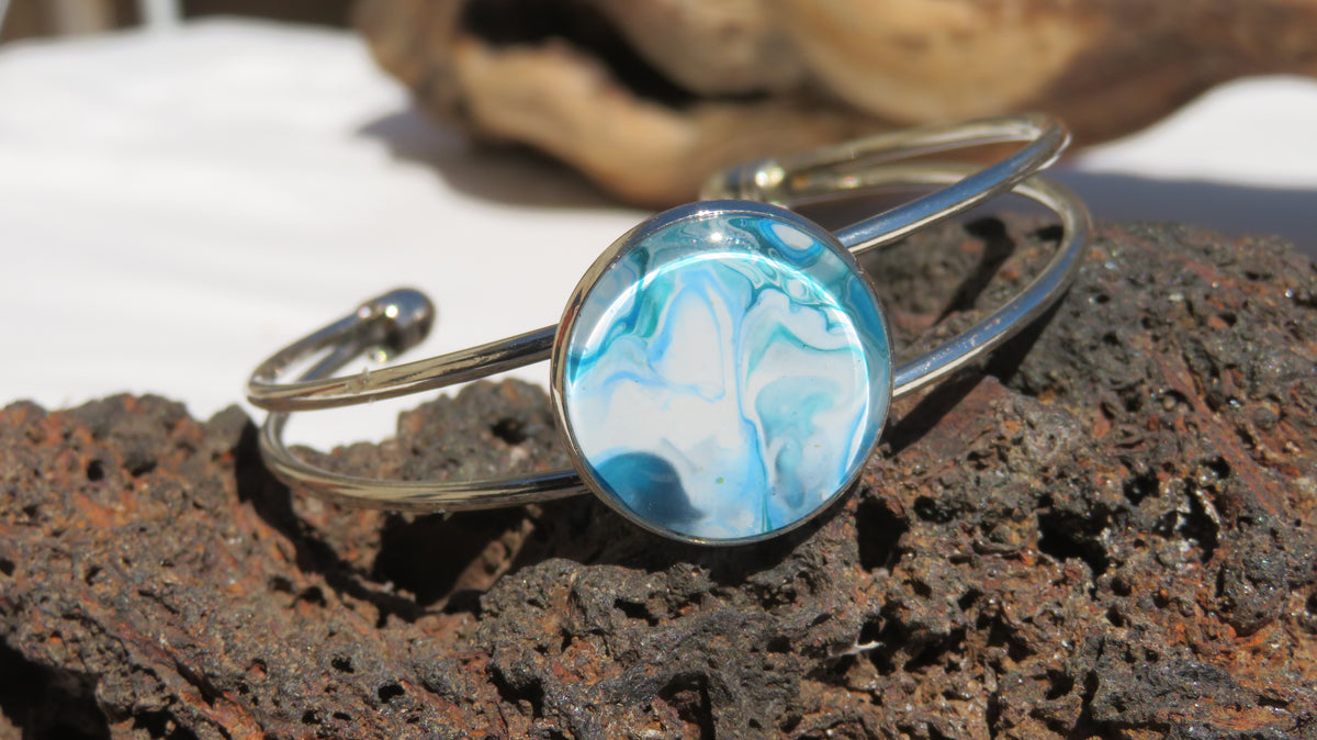 Bracelet "Reflets d'Écume" N°1017