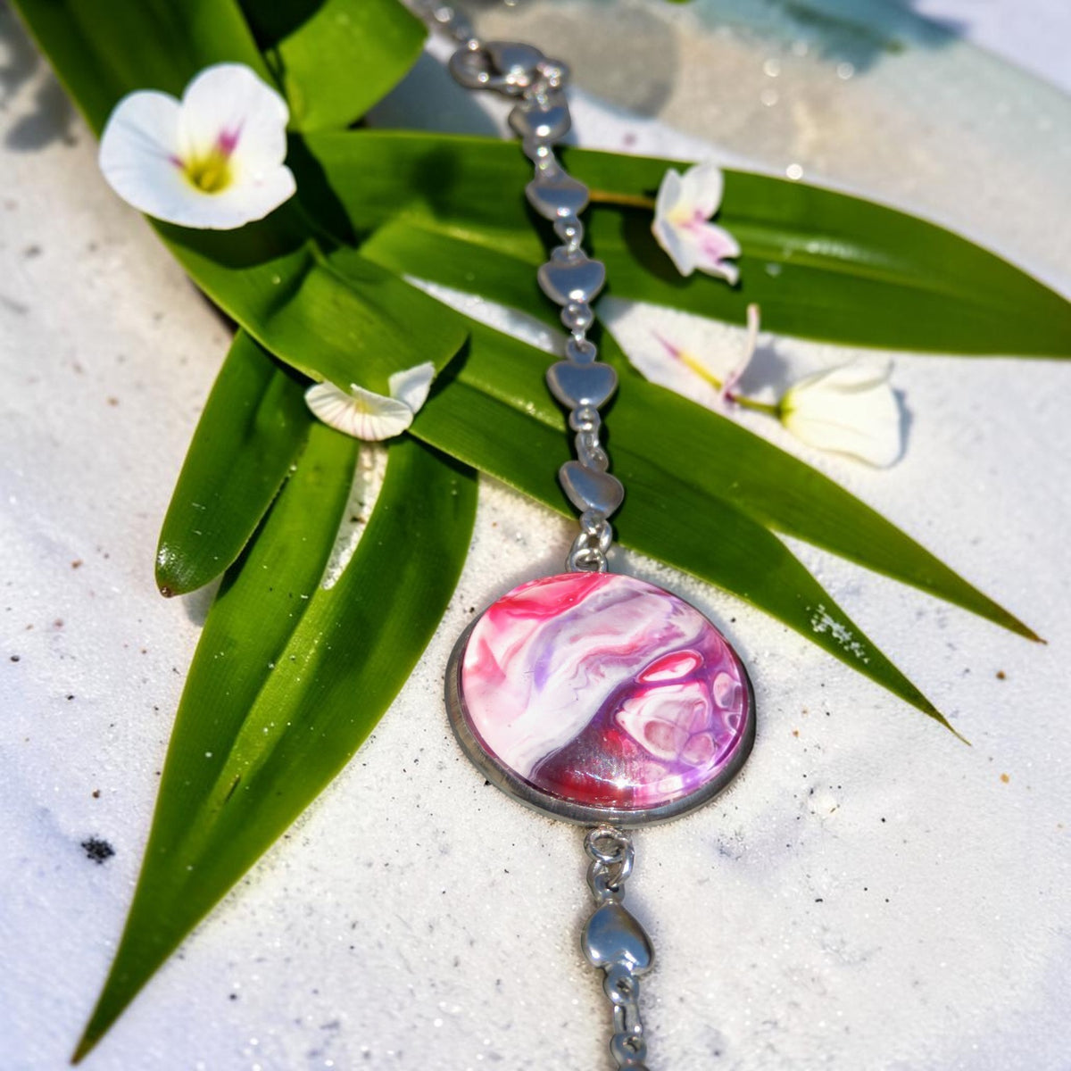 Bracelet "Jardin de Rose" N°0660