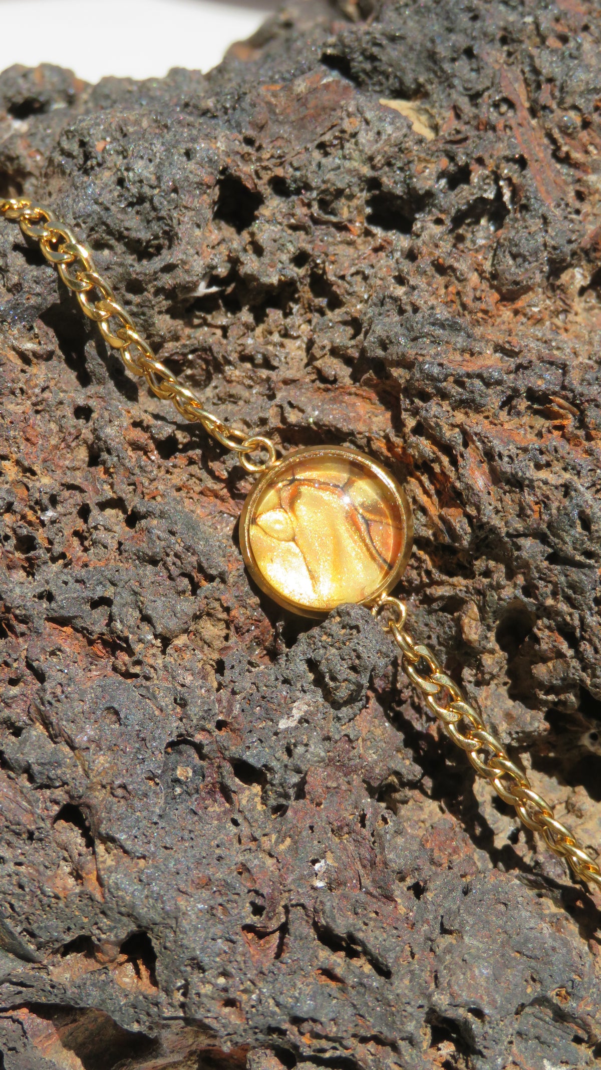 Bracelet "Veines d’Or" N°0513